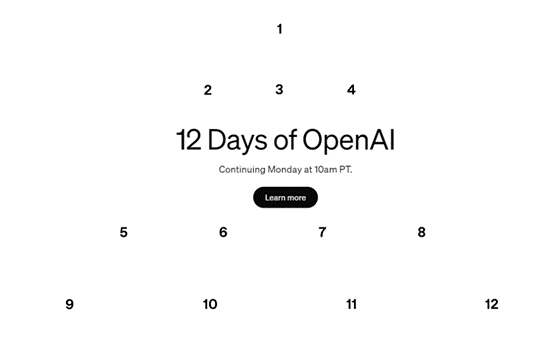 OpenAI - 12 Days of OpenAI