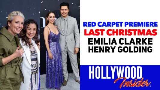 At the red carpet premiere - 'Last Christmas'