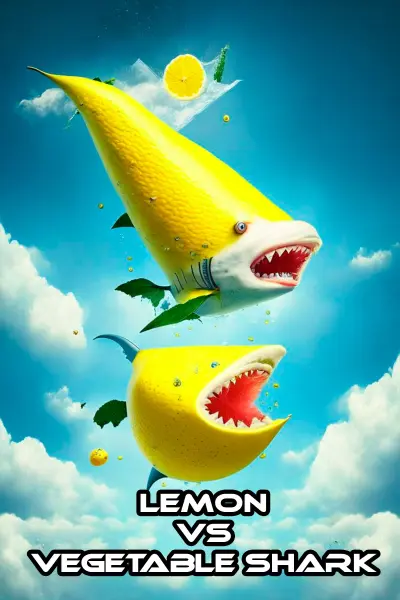 Lemon vs vegetable shark