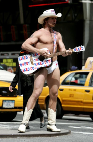 The Naked Cowboy