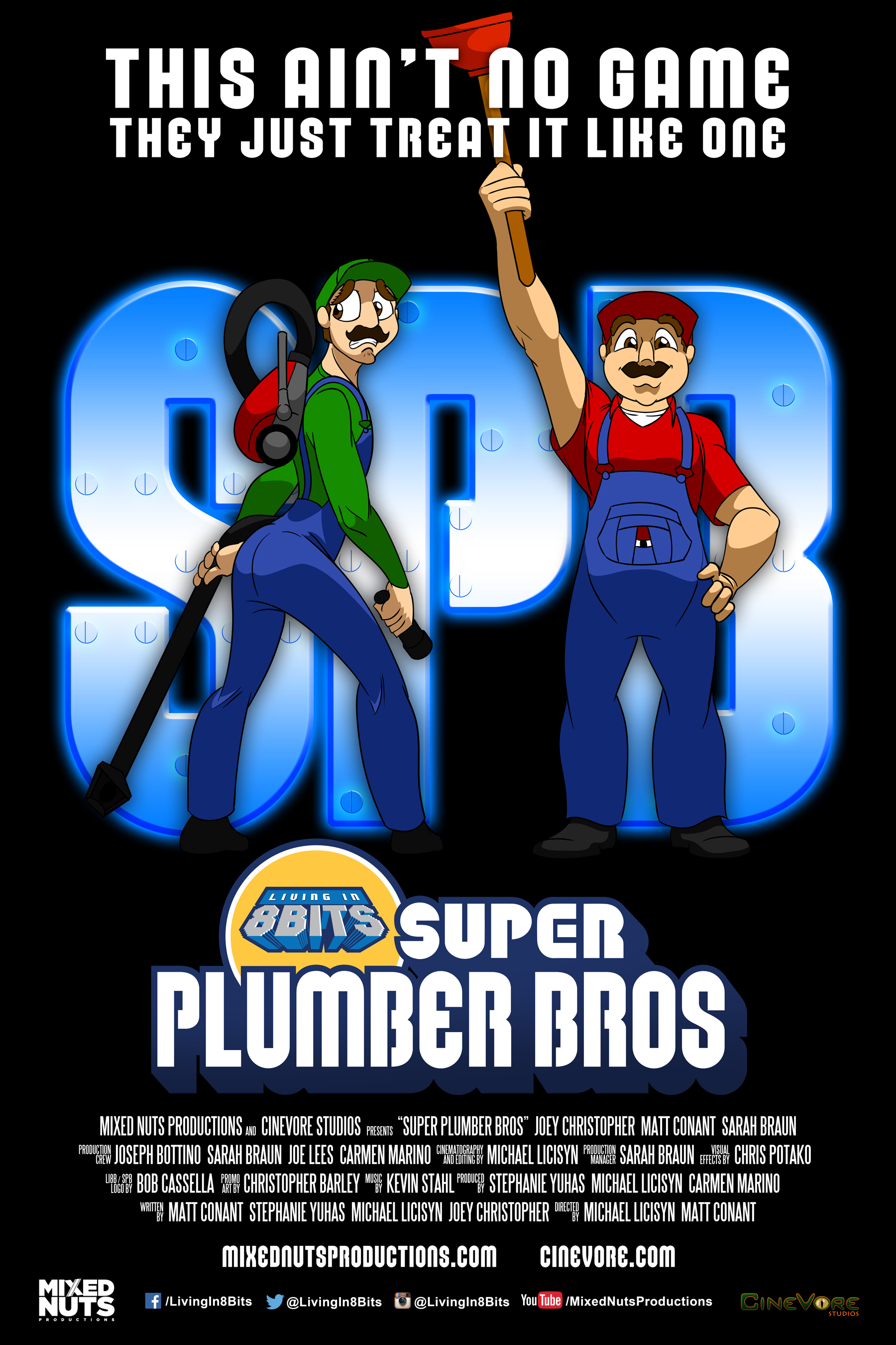 Living in 8 Bits: Super Plumber Bros