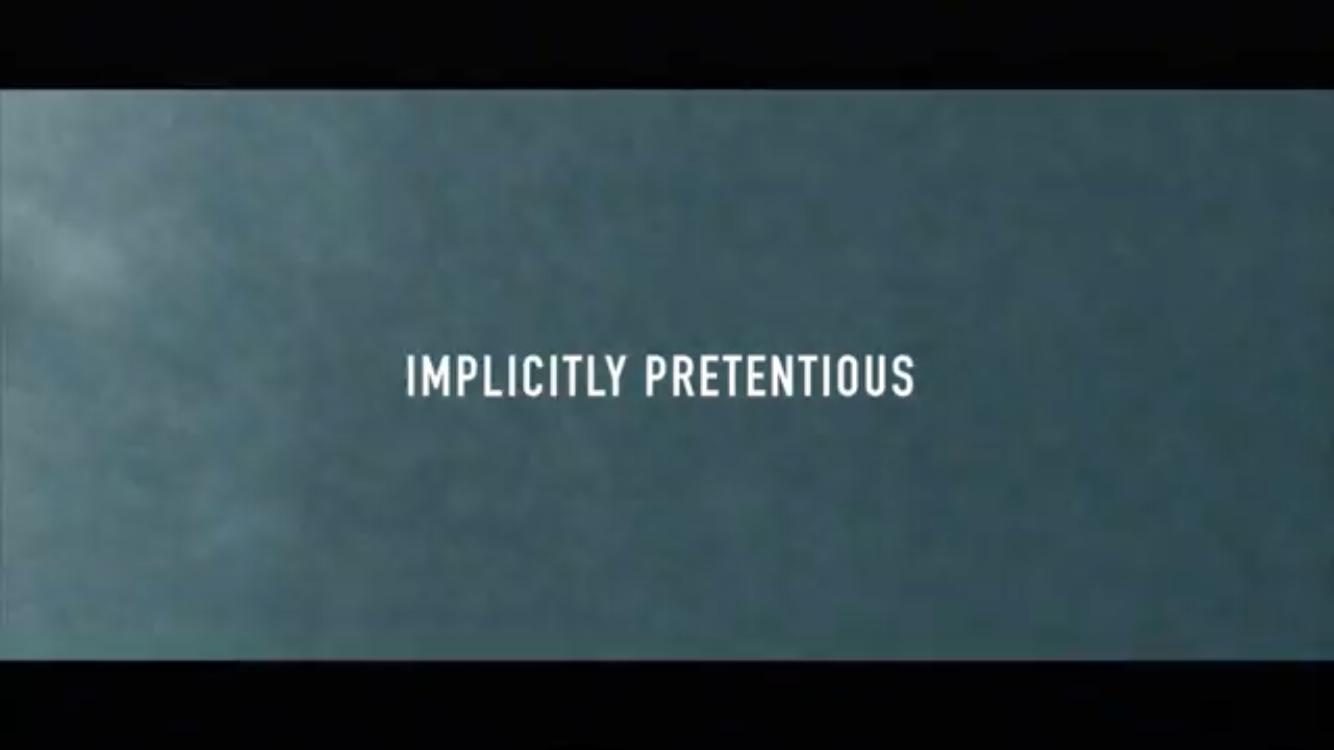 Implicitly Pretentious