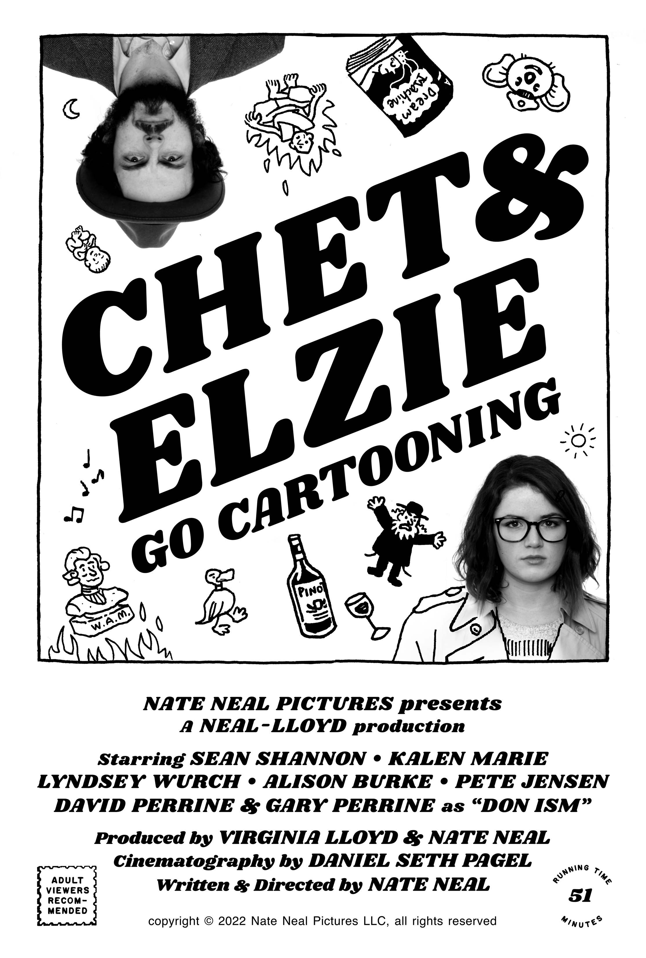 Chet and Elzie Go Cartooning