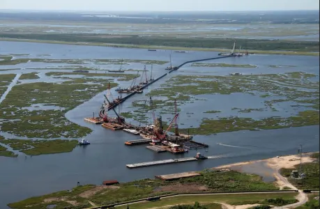 New Orleans Surge Barrier