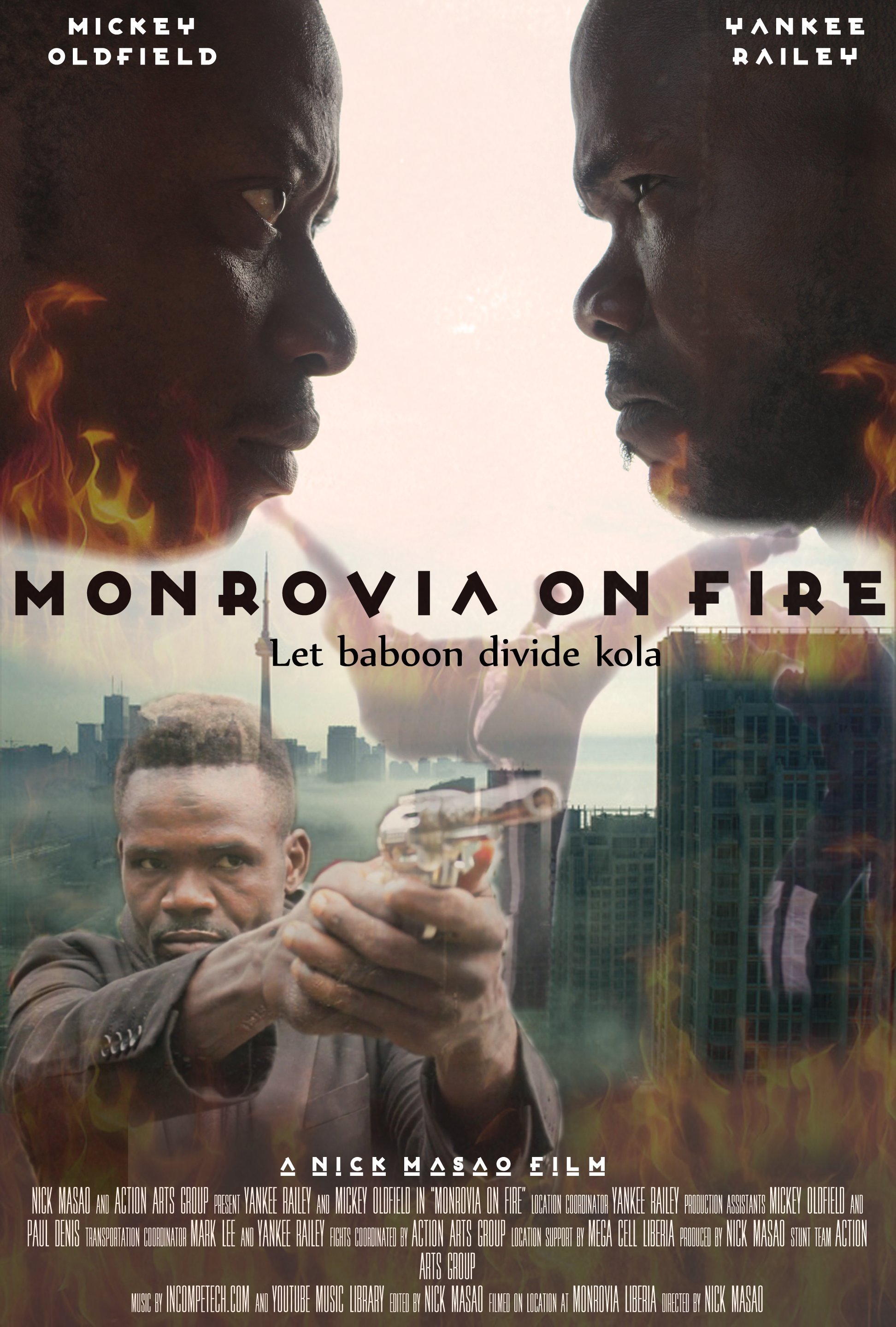 Monrovia on Fire