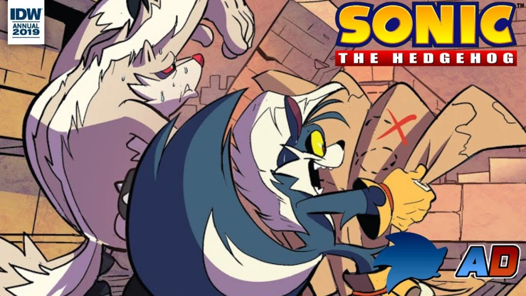 Sonic the Hedgehog Annual 2019 (IDW) - Curse of the Pyramid Dub