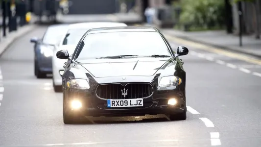 Find The Greatest Four-Door Supercar By Driving Wedding Guests