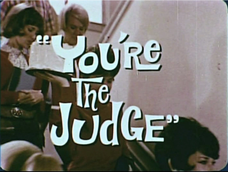 You're the Judge
