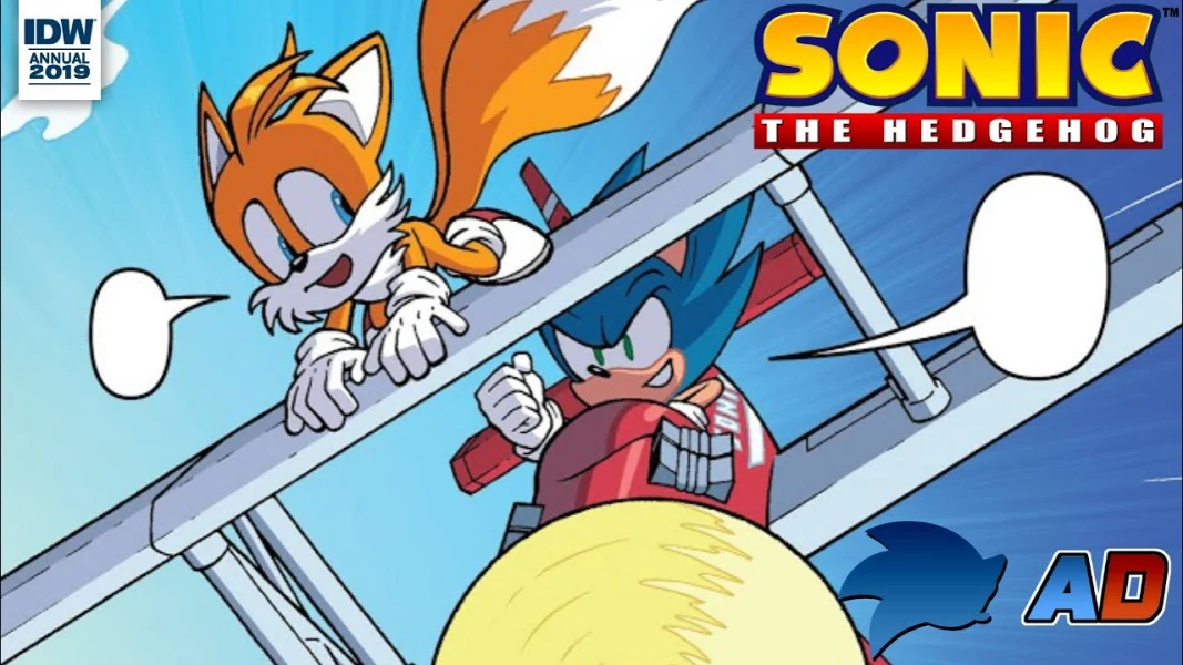 Sonic the Hedgehog Annual 2019 (IDW) - Jet Set Tornado Dub