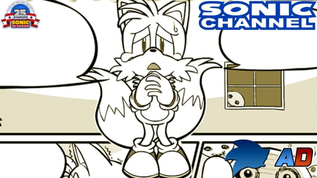 Sonic Channel Comics - A Ghost's Thanks Dub