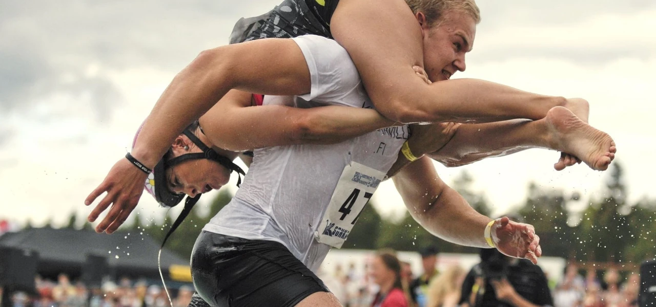 Couples of Wife Carrying