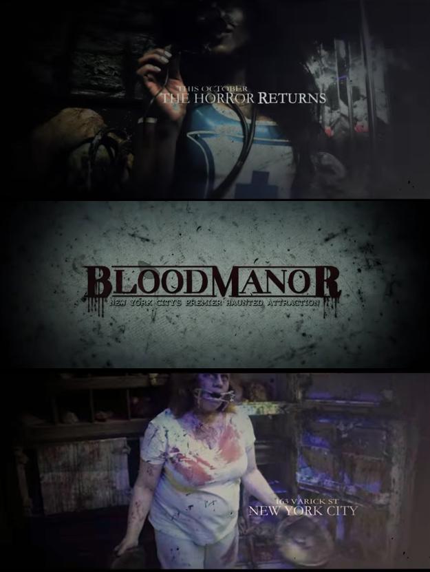 Blood Manor 2015 the Horror Returns to NYC