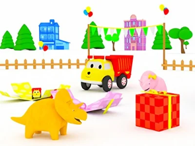 Learn with Dino the Dinosaur: Dino has a Birthday Party/Dino learns the Alphabet