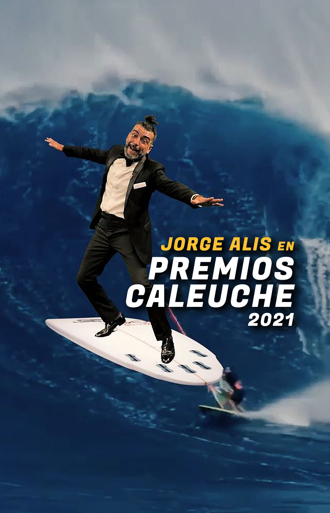 Jorge Alis en los Premios Caleuche