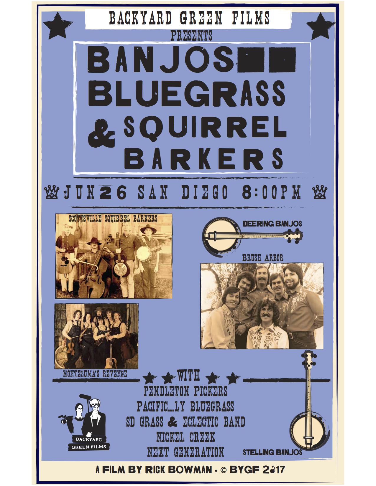 Banjos, Bluegrass & Squirrel Barkers