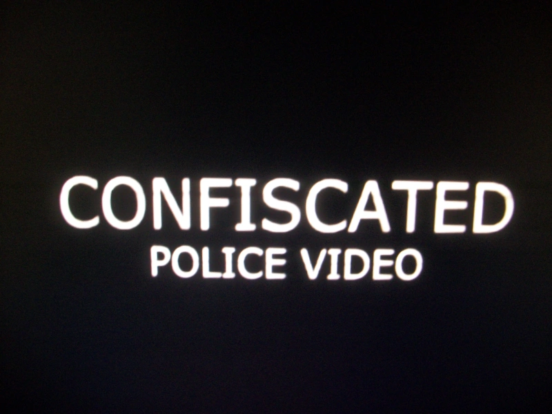 Confiscated Police Video