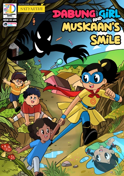Dabung Girl and Muskaan's Smile - Superhero Motion Comic