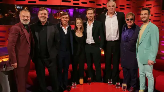 Ryan Gosling/Russell Crowe/Jodie Foster/Greg Davies/Bright Light Bright Light/Elton John/Tom Daley