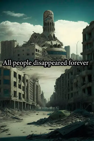 All people disappeared forever