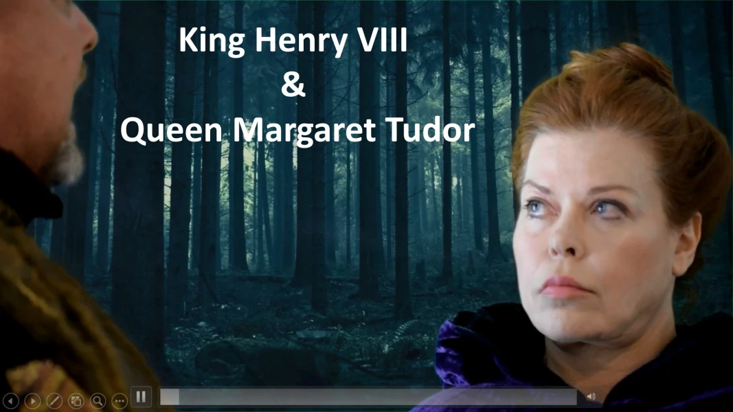 King Henry VIII and Queen Margaret Tudor