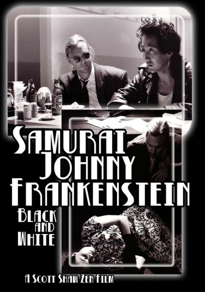 Samurai Johnny Frankenstein Black and White