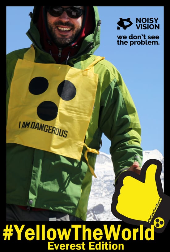 #YellowTheWorld Everest Edition