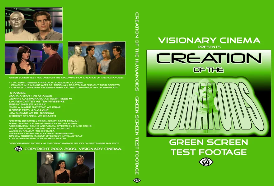 Creation of the Humanoids: Green Screen Test
