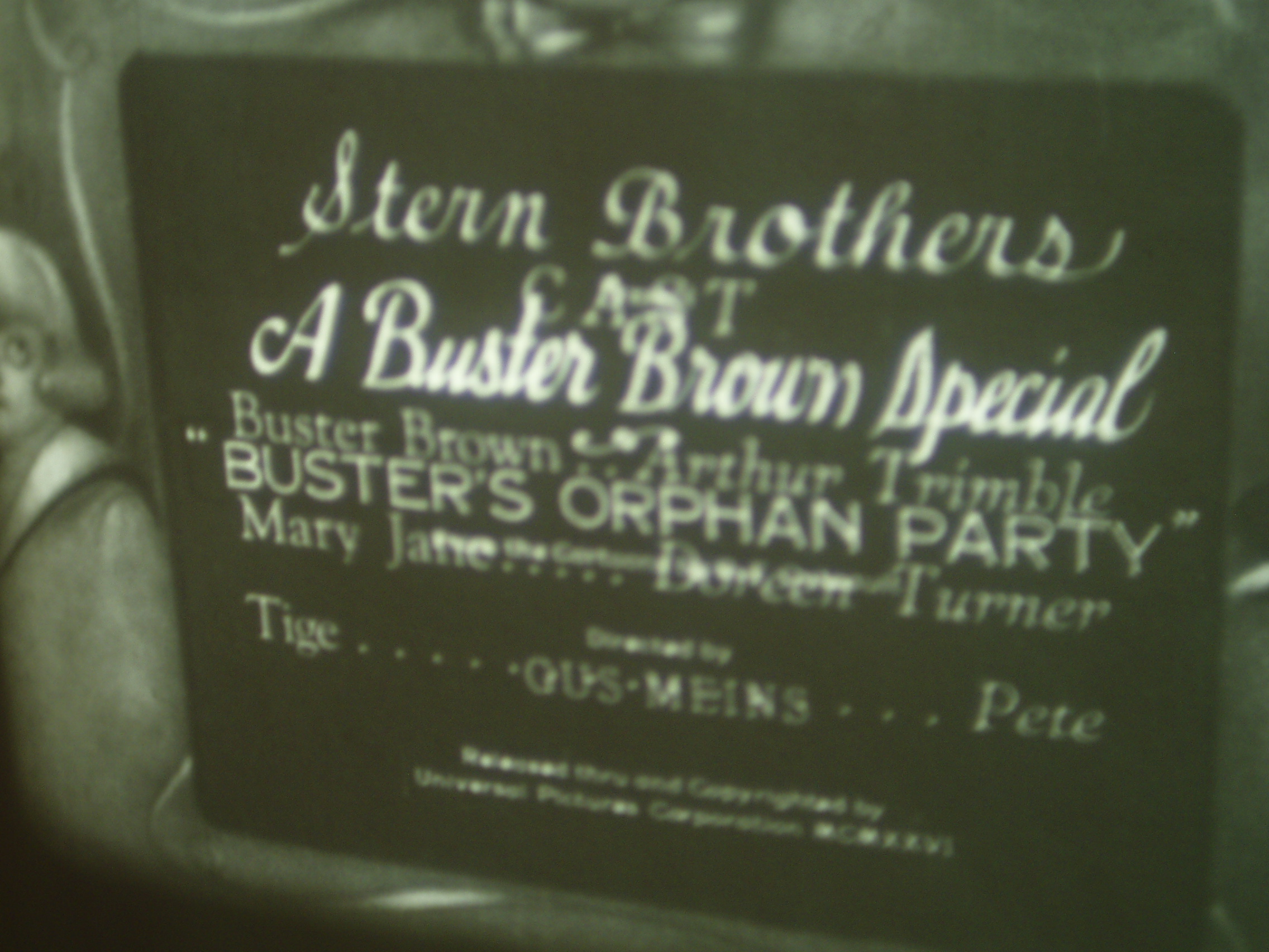 Buster's Orphan Party