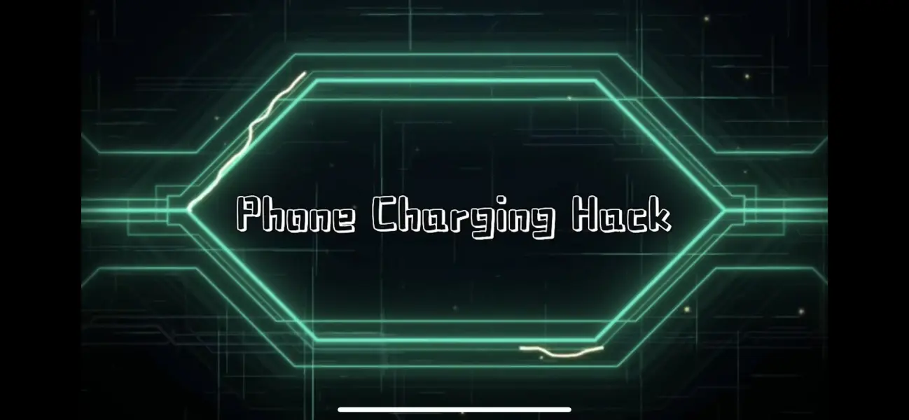 Phone charging Hack