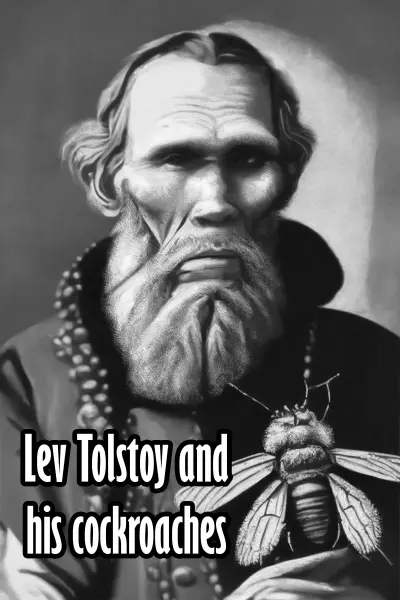 Lev Tolstoy and his cockroaches