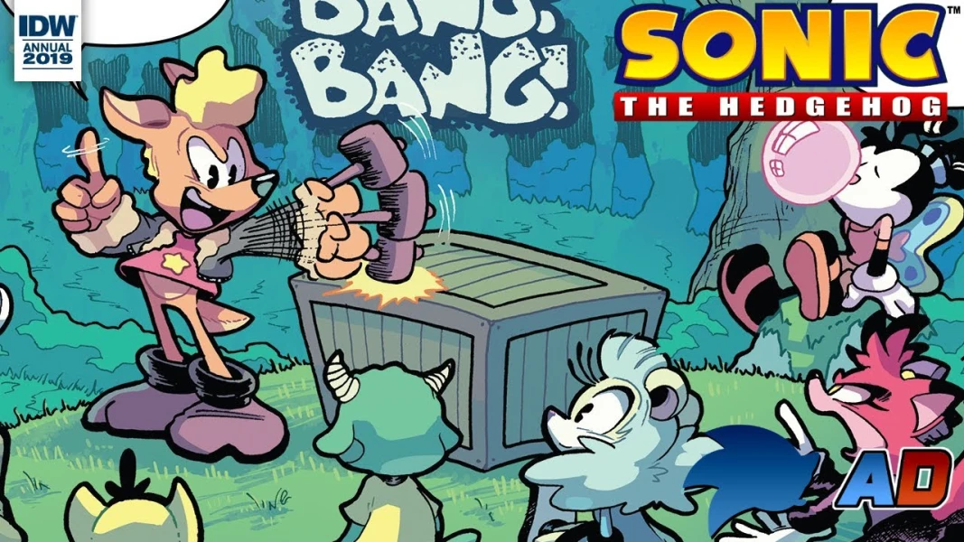Sonic the Hedgehog Annual 2019 (IDW) - Sonic Fan Club Dub