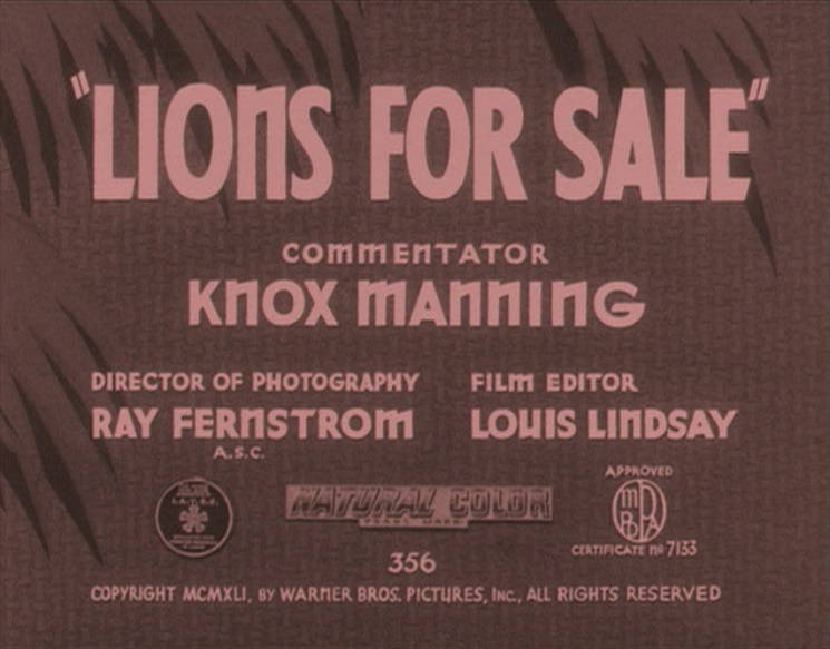 Lions for Sale