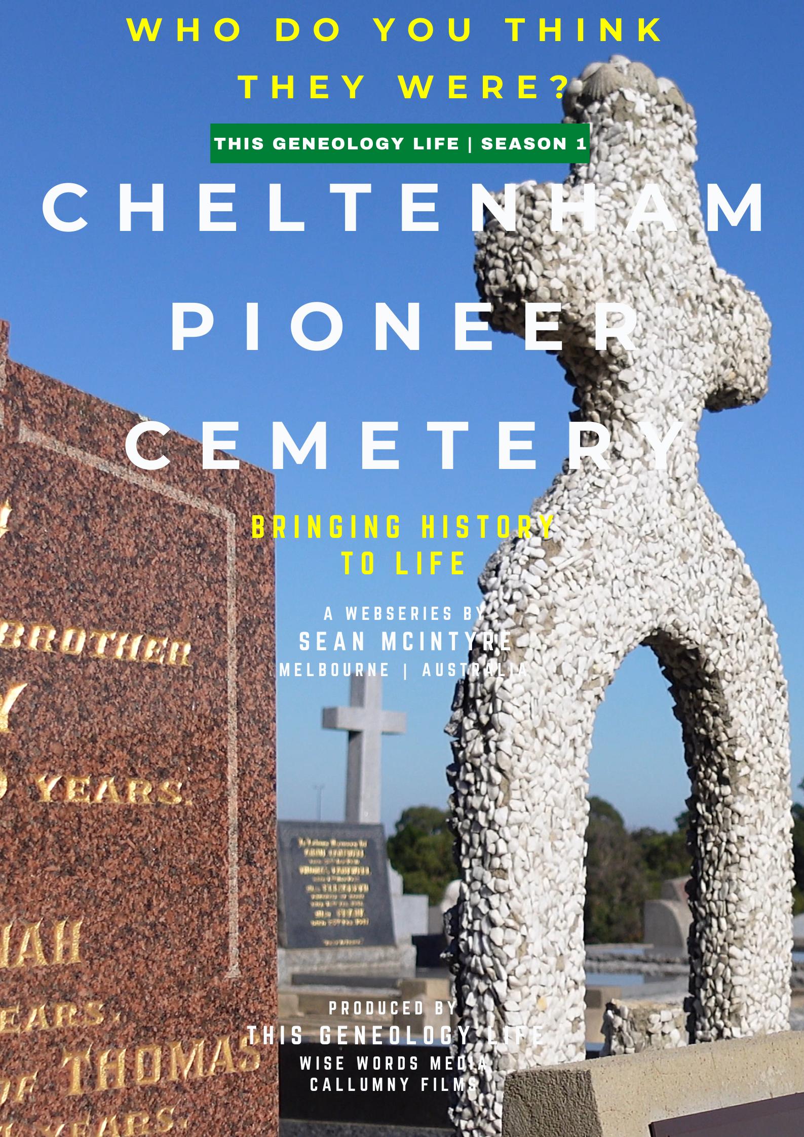 This Geneology Life: Cheltenham Pioneer Cemetery