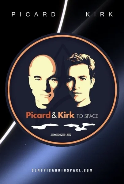 Picard & Kirk Into Space