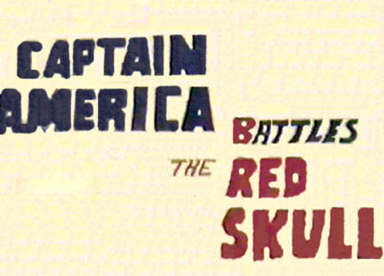Captain America Battles the Red Skull