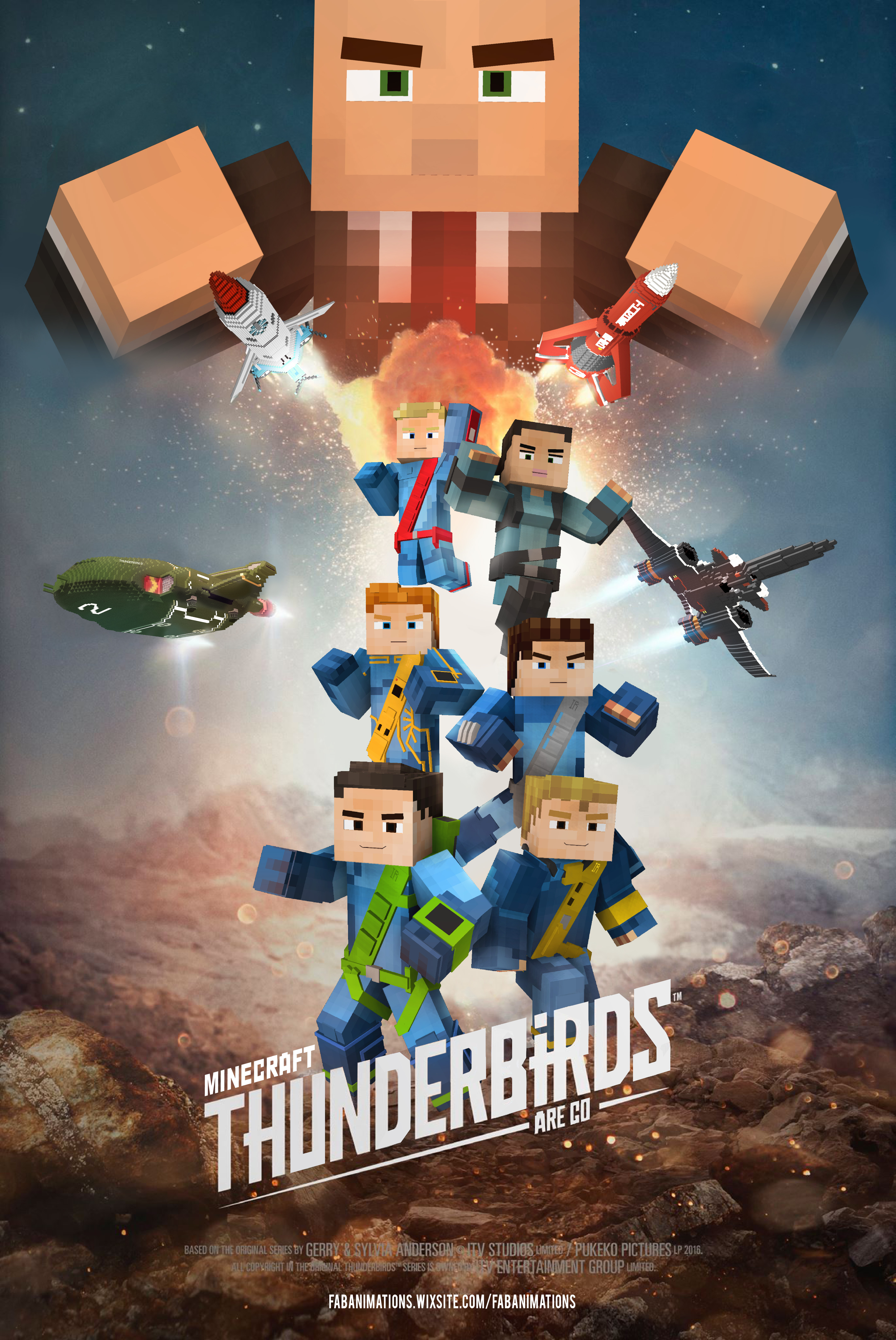 Thunderbirds Are Minecraft