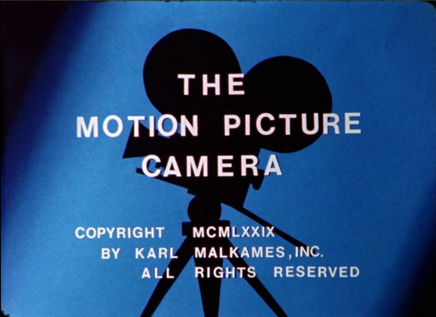 The Motion Picture Camera