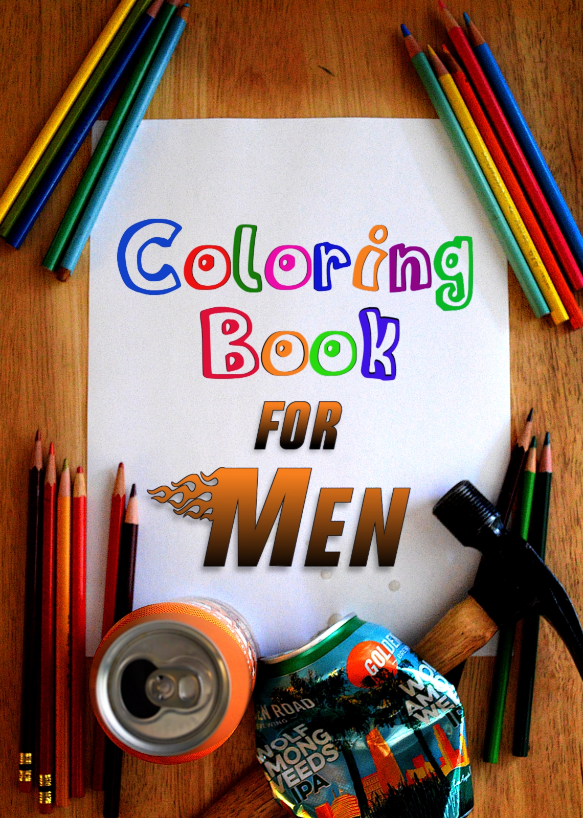Coloring Book for Men