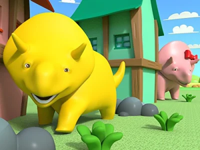 Learn with Dino the Dinosaur: Dino goes to the beach and learns colors/Dino plays Hide & Seek