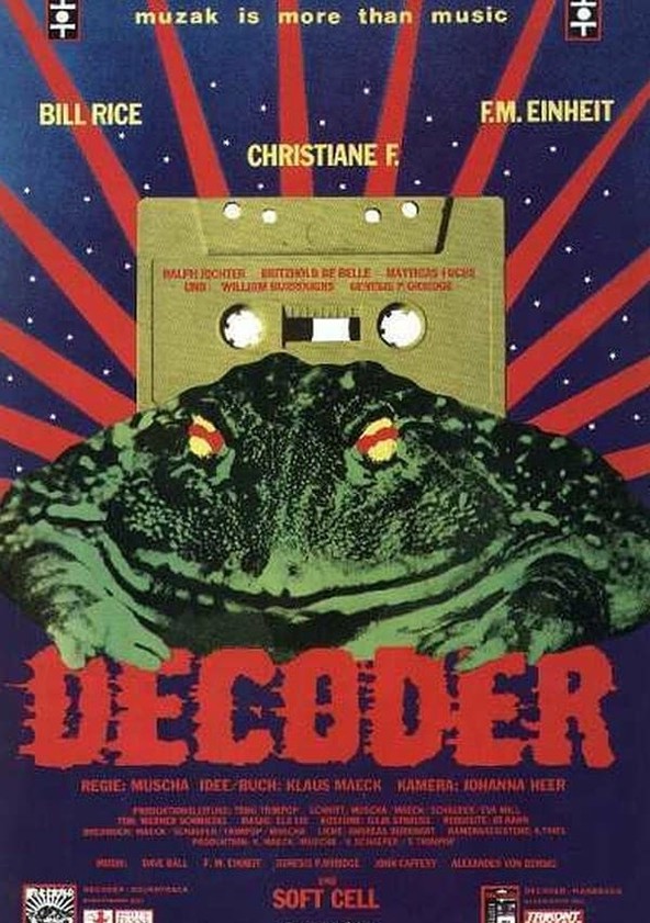 Decoder Movie 1984 Watch Movie Online On TVOnic
