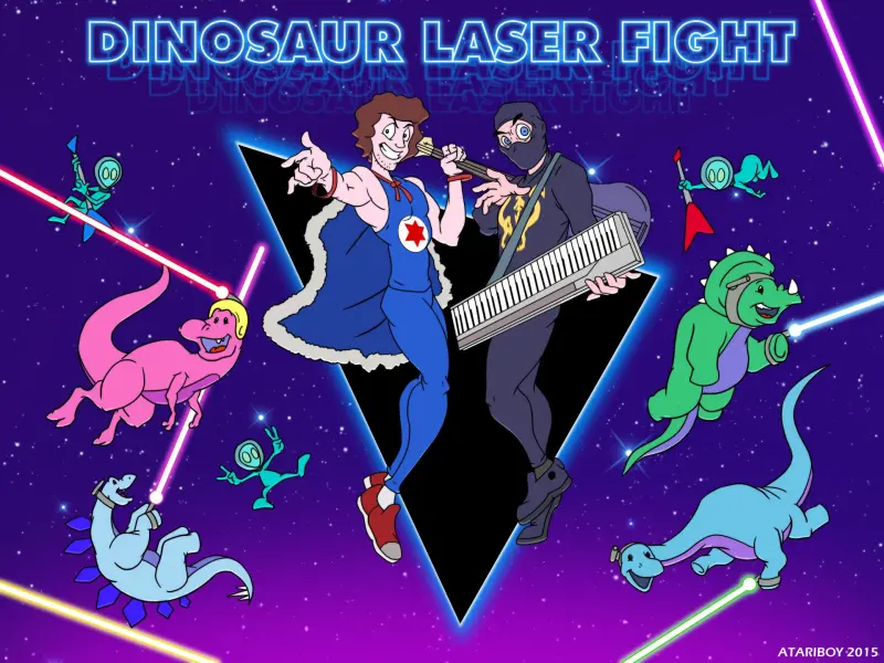 Ninja Sex Party: Dinosaur Laser Fight
