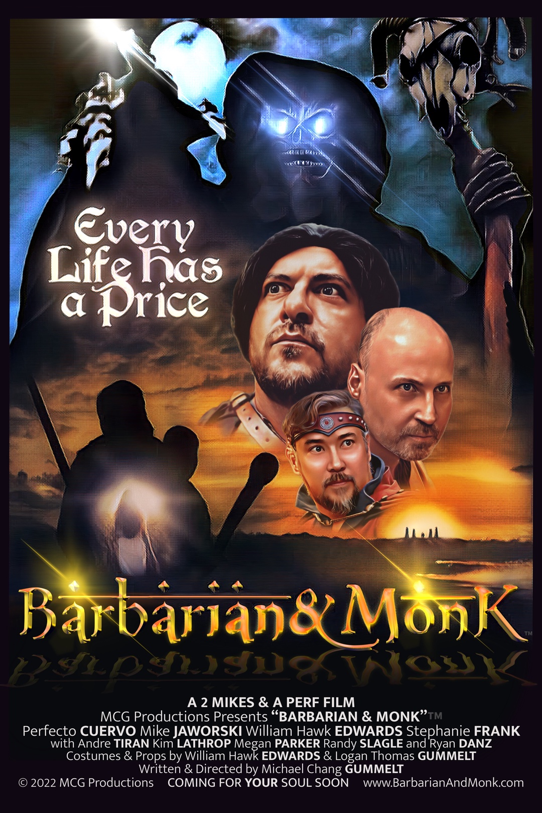 Barbarian & Monk