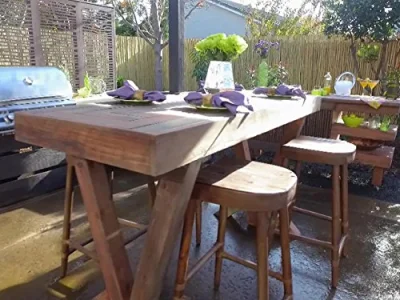 Tiki Bar Backyard