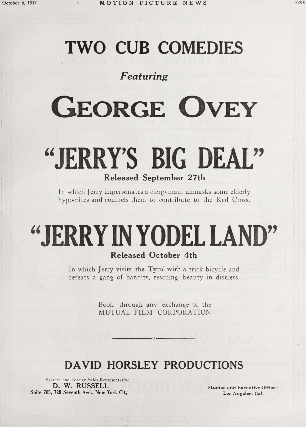 Jerry's Big Deal