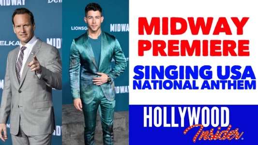 Patrick Wilson sings National Anthem at 'Midway' Premiere