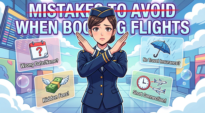 Mistakes to Avoid When Booking Flights
