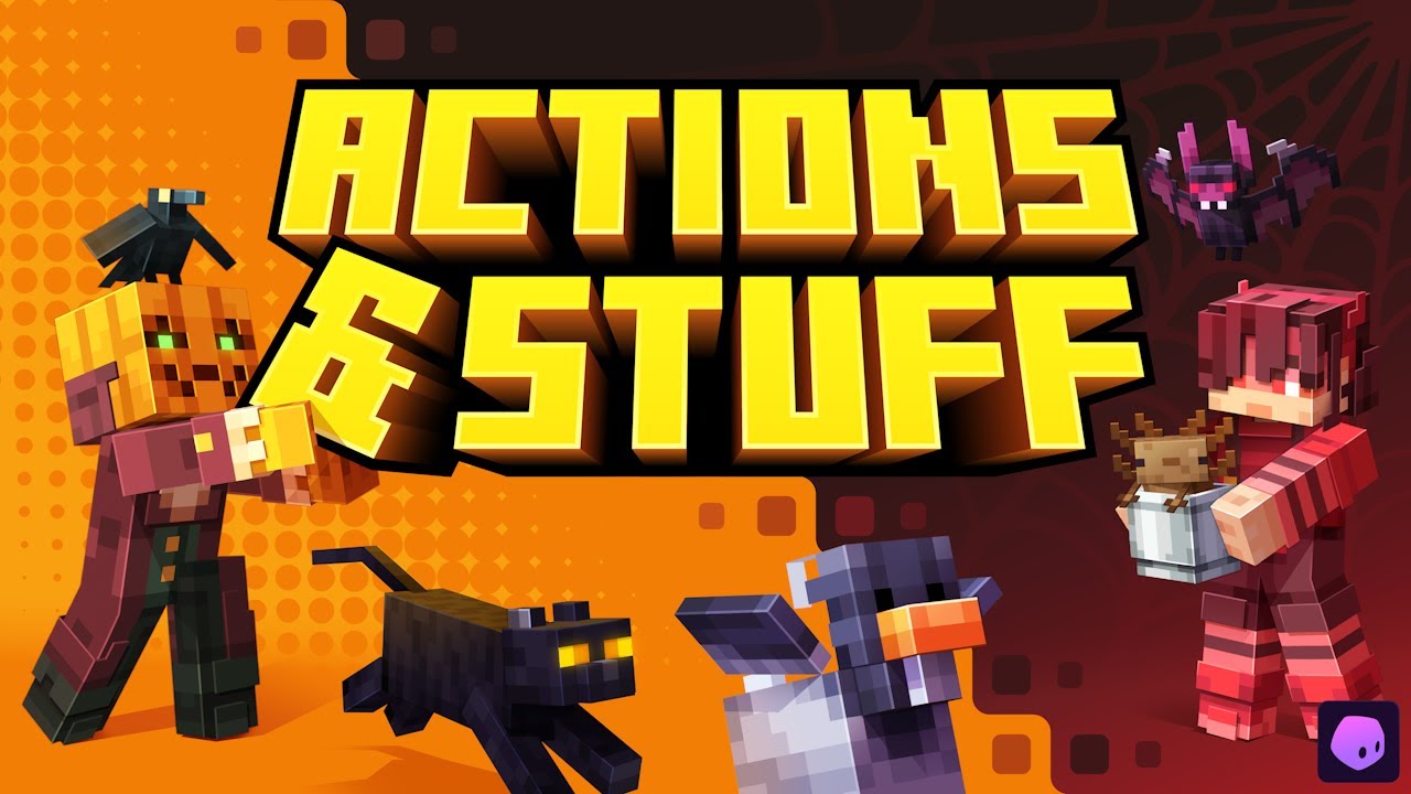 Actions & Stuff: El Pack de Animaciones para Minecraft Bedrock Explicado