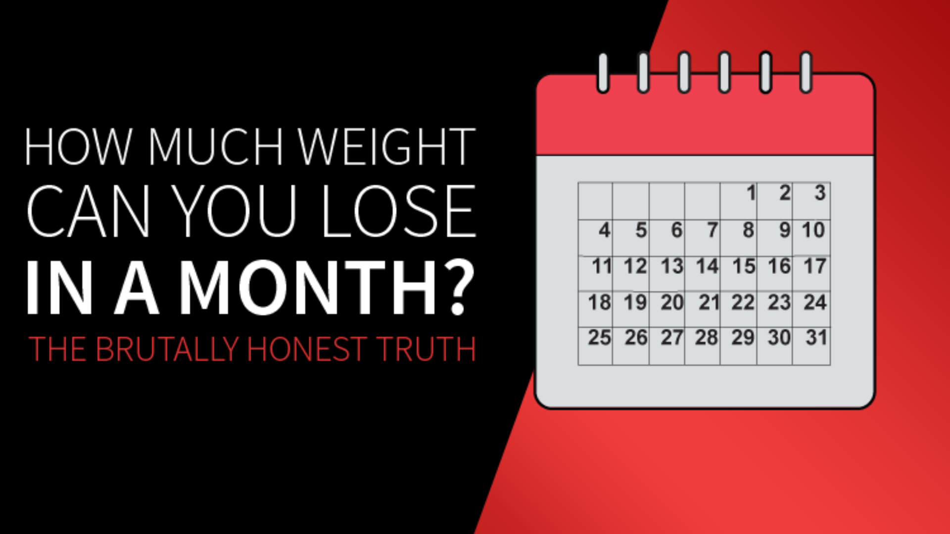 How Much Weight Can You Lose in a Month - A Realistic Guide image
