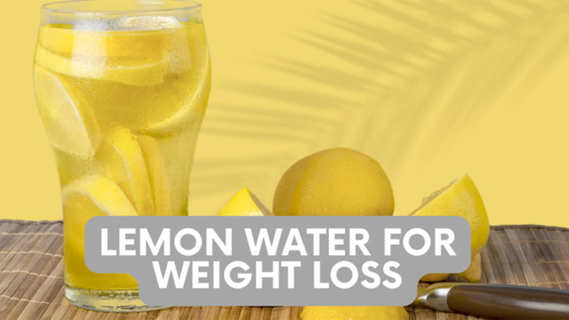 How Does Lemon Water Help with Weight Loss