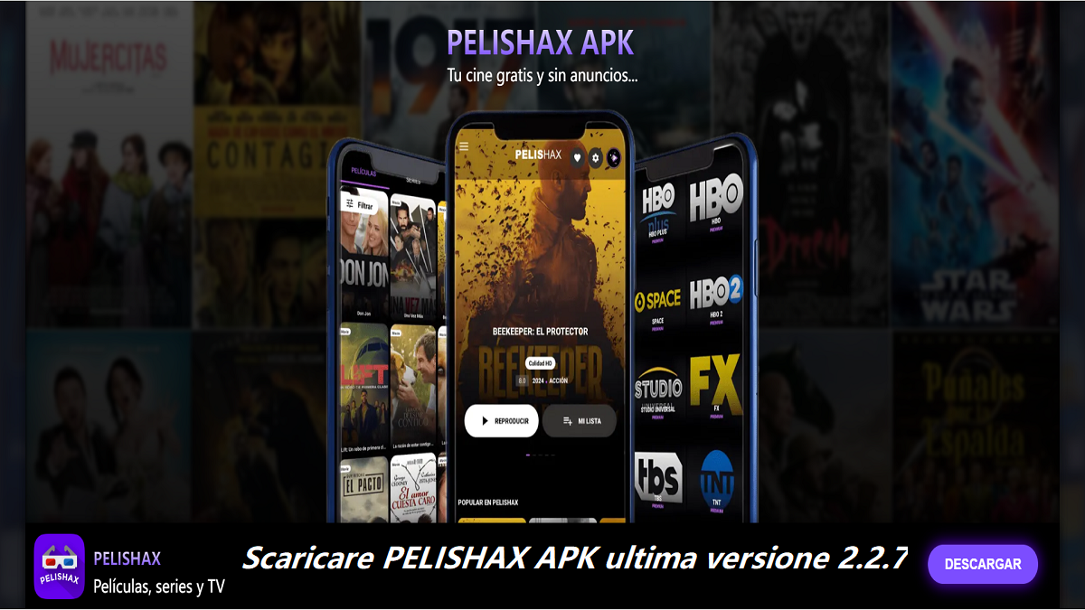 Come scaricare PELISHAX APK ultima versione 2.2.7 per Android 2024 image
